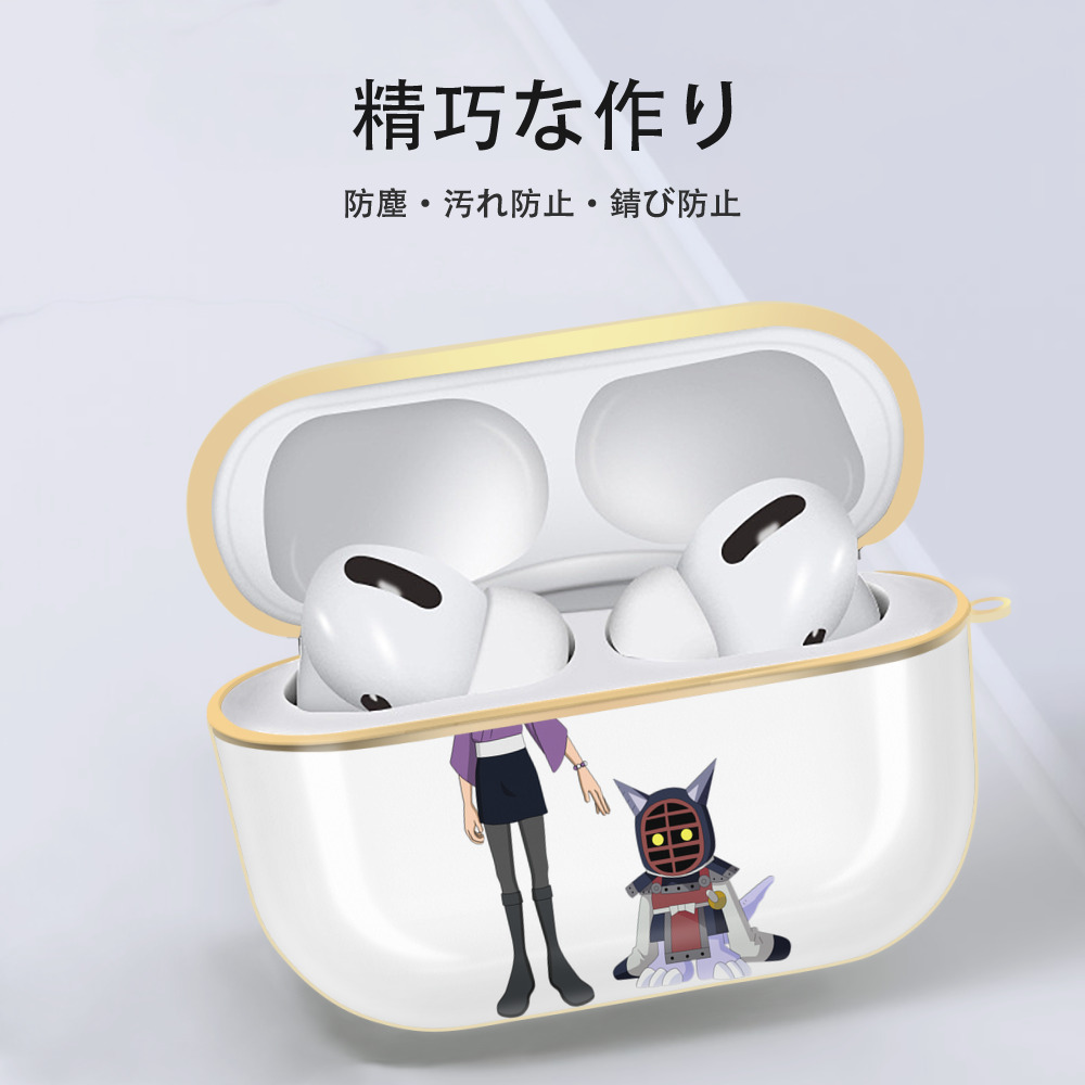 Digimon デジタルモンスター/デジモン 【AirPods Pro用】ハードシェル保護ケース｜耐衝撃・防指紋・カラビナ付き商品仕様