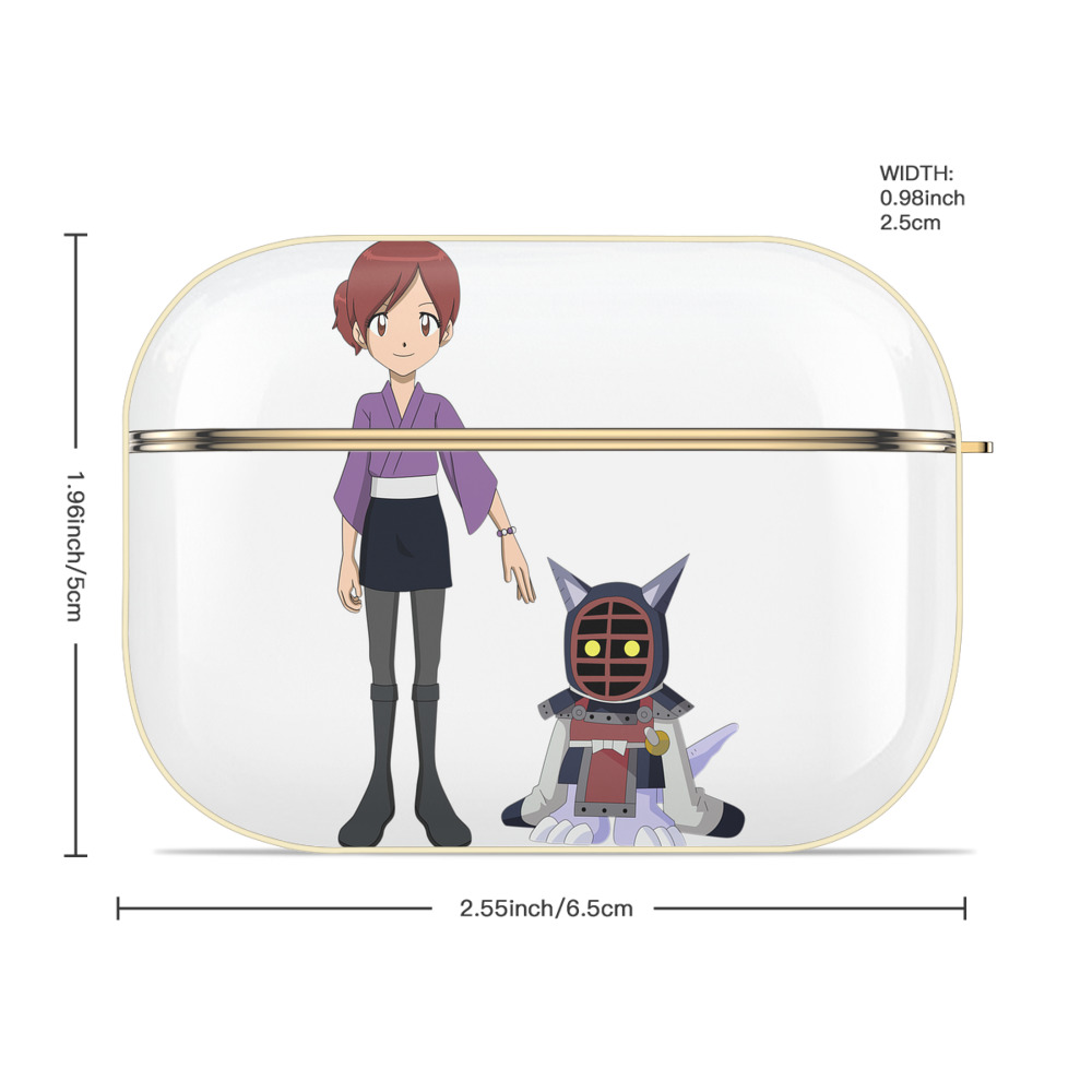 Digimon デジタルモンスター/デジモン 【AirPods Pro用】ハードシェル保護ケース｜耐衝撃・防指紋・カラビナ付き商品仕様