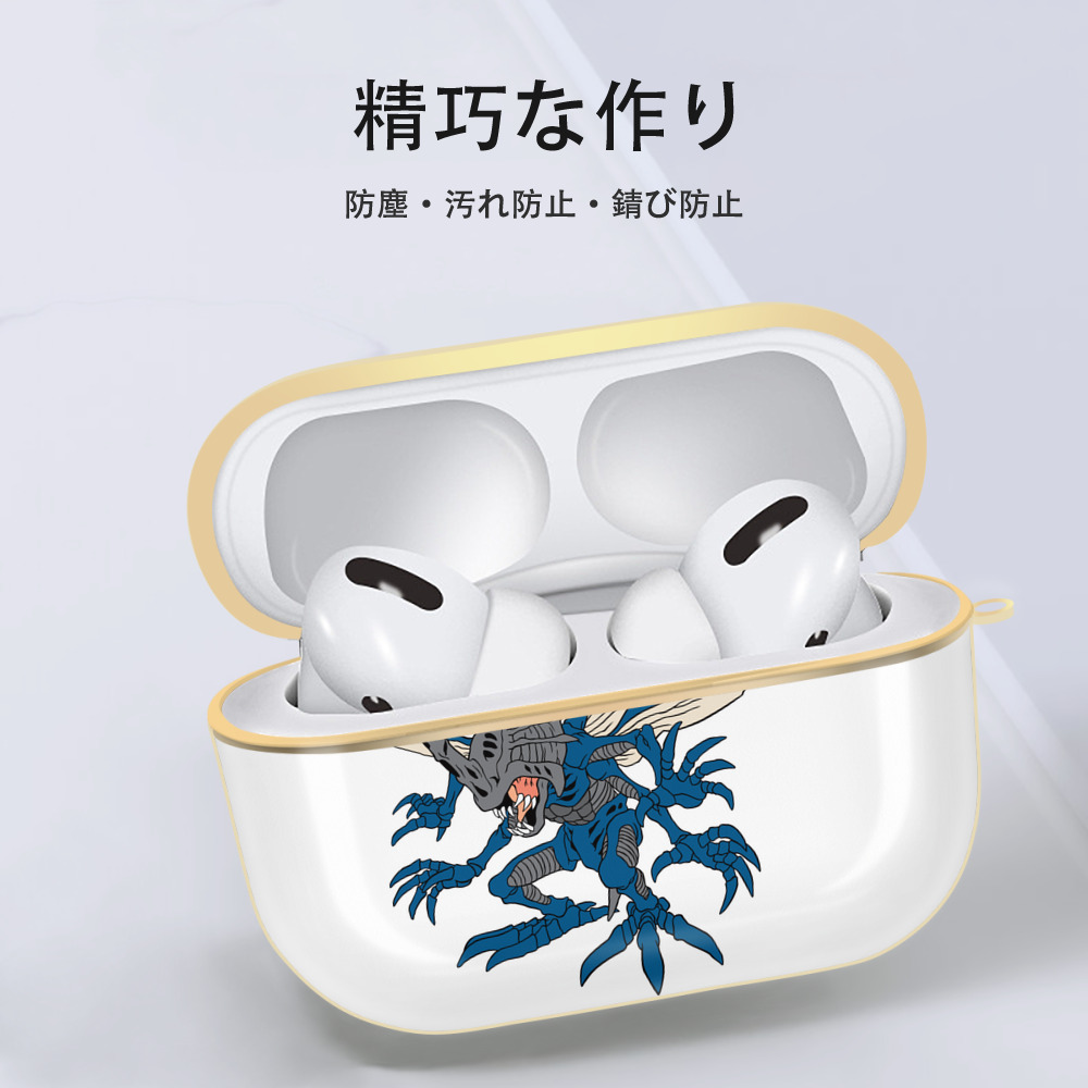Digimon デジタルモンスター/デジモン 【AirPods Pro用】ハードシェル保護ケース｜耐衝撃・防指紋・カラビナ付き商品仕様