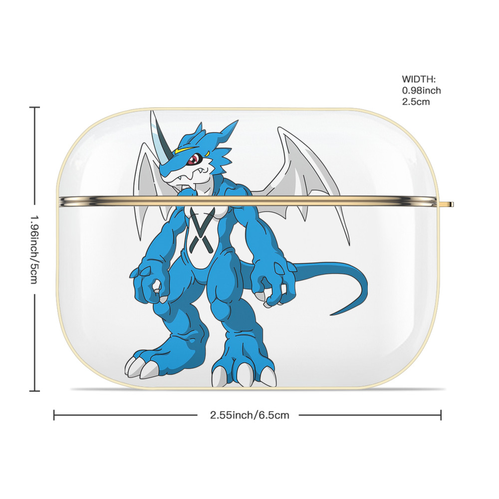 Digimon デジタルモンスター/デジモン 【AirPods Pro用】ハードシェル保護ケース｜耐衝撃・防指紋・カラビナ付き商品仕様