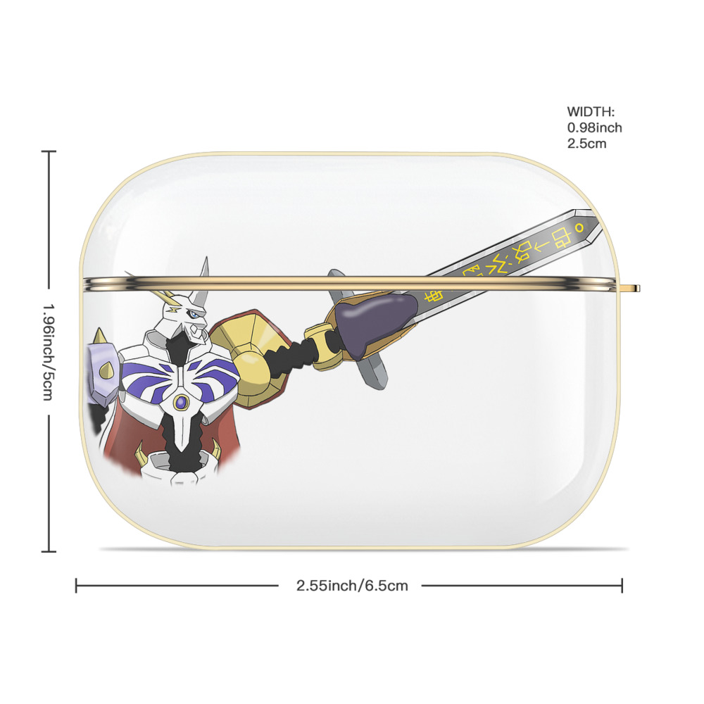 Digimon デジタルモンスター/デジモン 【AirPods Pro用】ハードシェル保護ケース｜耐衝撃・防指紋・カラビナ付き商品仕様