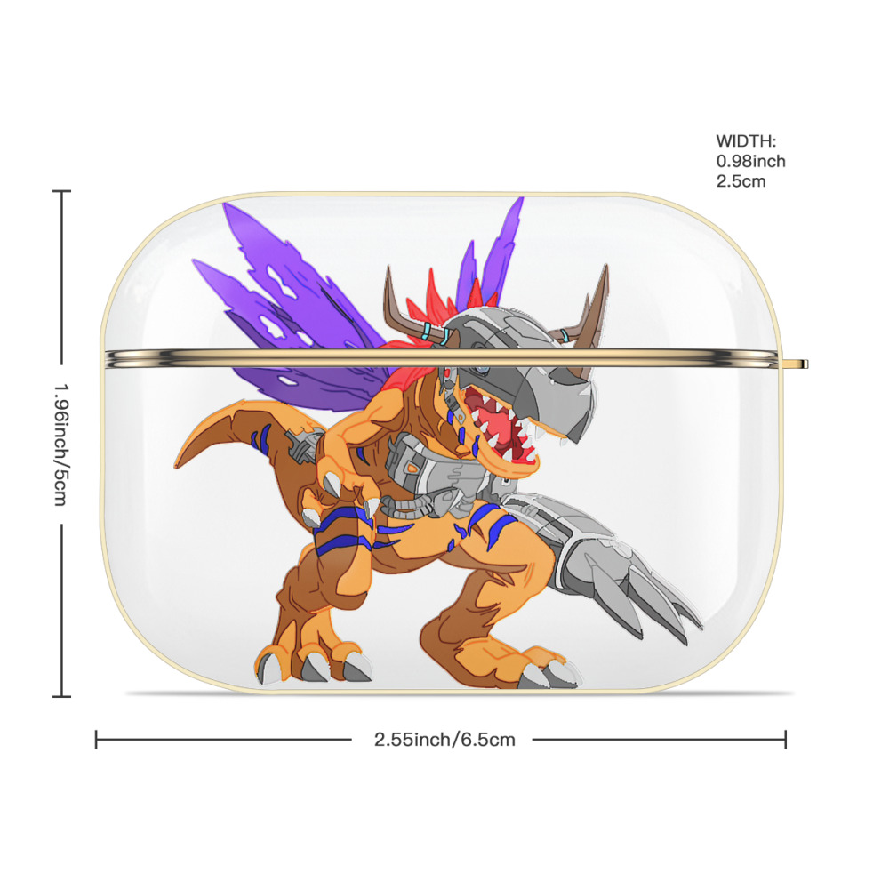 Digimon デジタルモンスター/デジモン 【AirPods Pro用】ハードシェル保護ケース｜耐衝撃・防指紋・カラビナ付き商品仕様