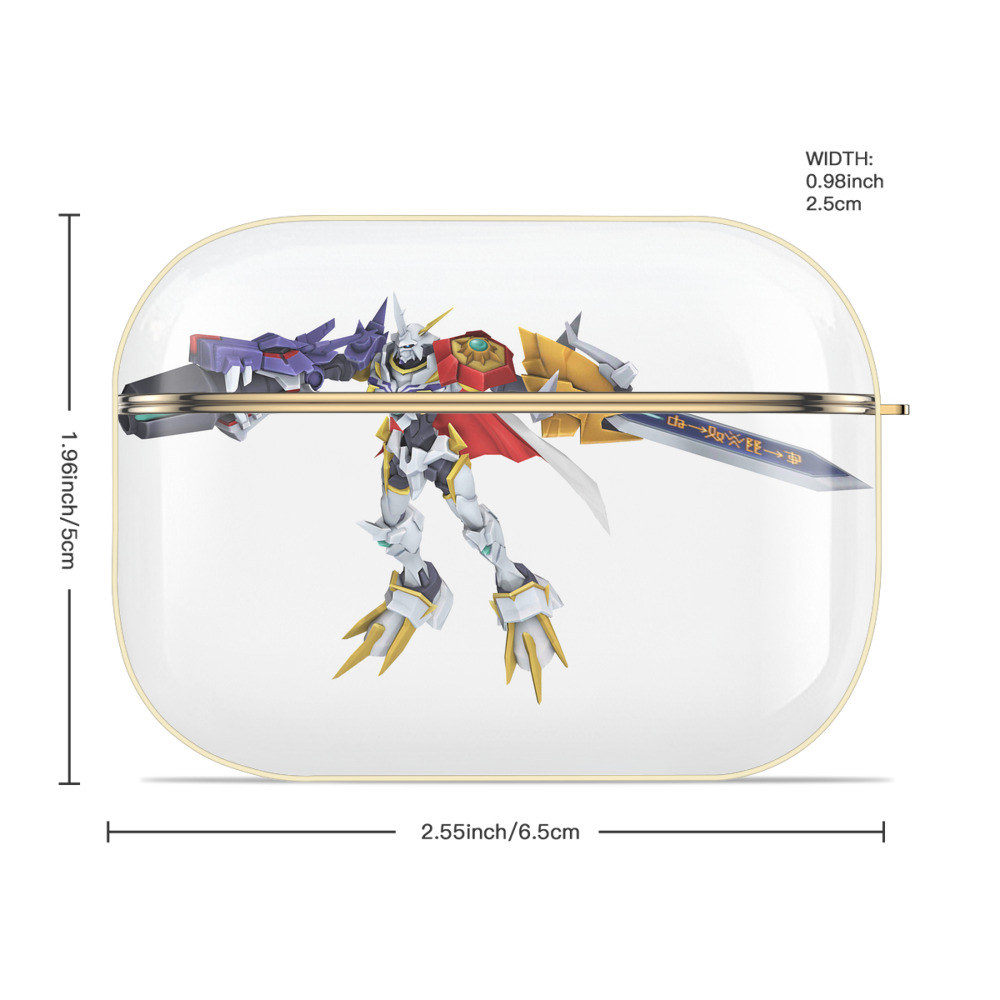 Digimon デジタルモンスター/デジモン 【AirPods Pro用】ハードシェル保護ケース｜耐衝撃・防指紋・カラビナ付き商品仕様