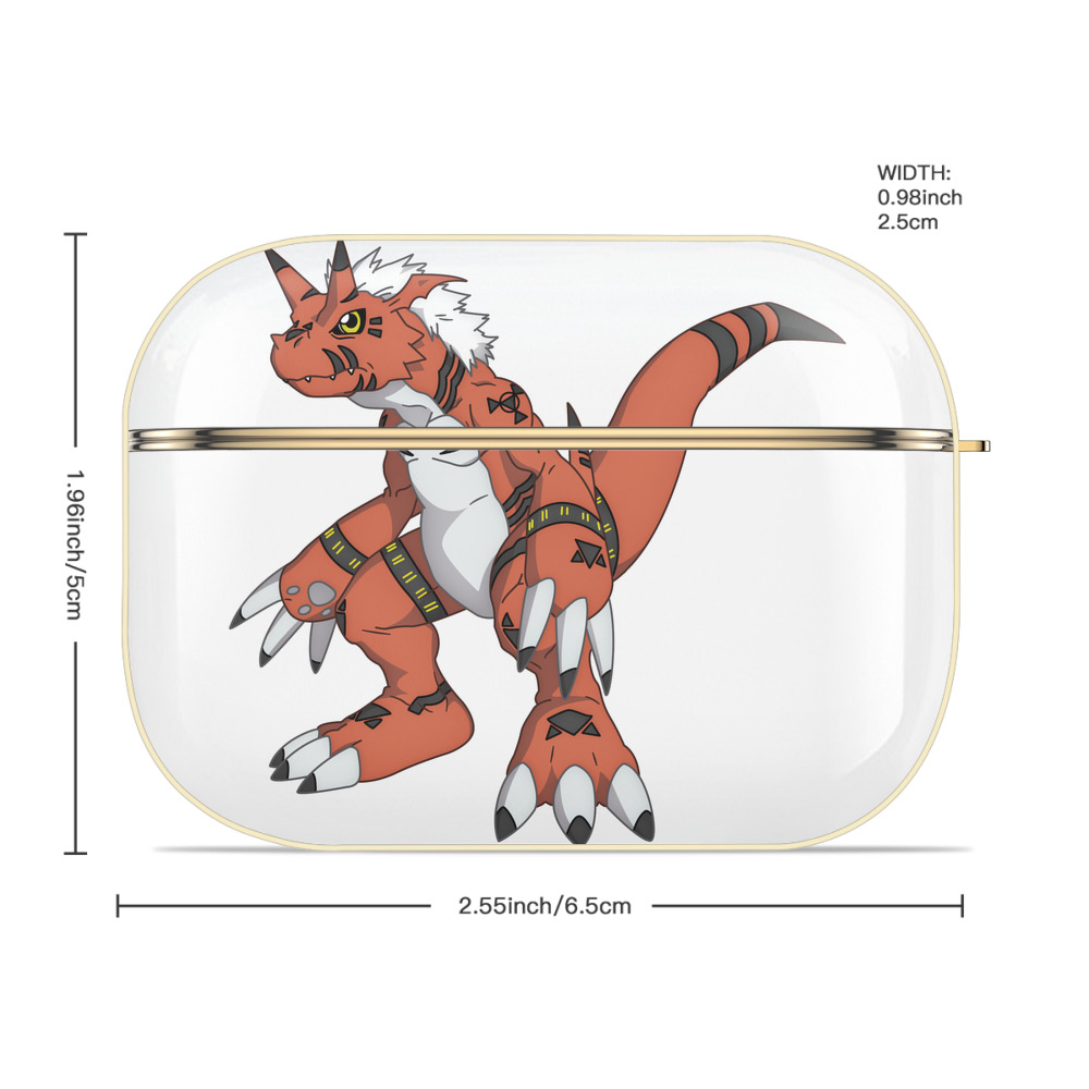 Digimon デジタルモンスター/デジモン 【AirPods Pro用】ハードシェル保護ケース｜耐衝撃・防指紋・カラビナ付き商品仕様