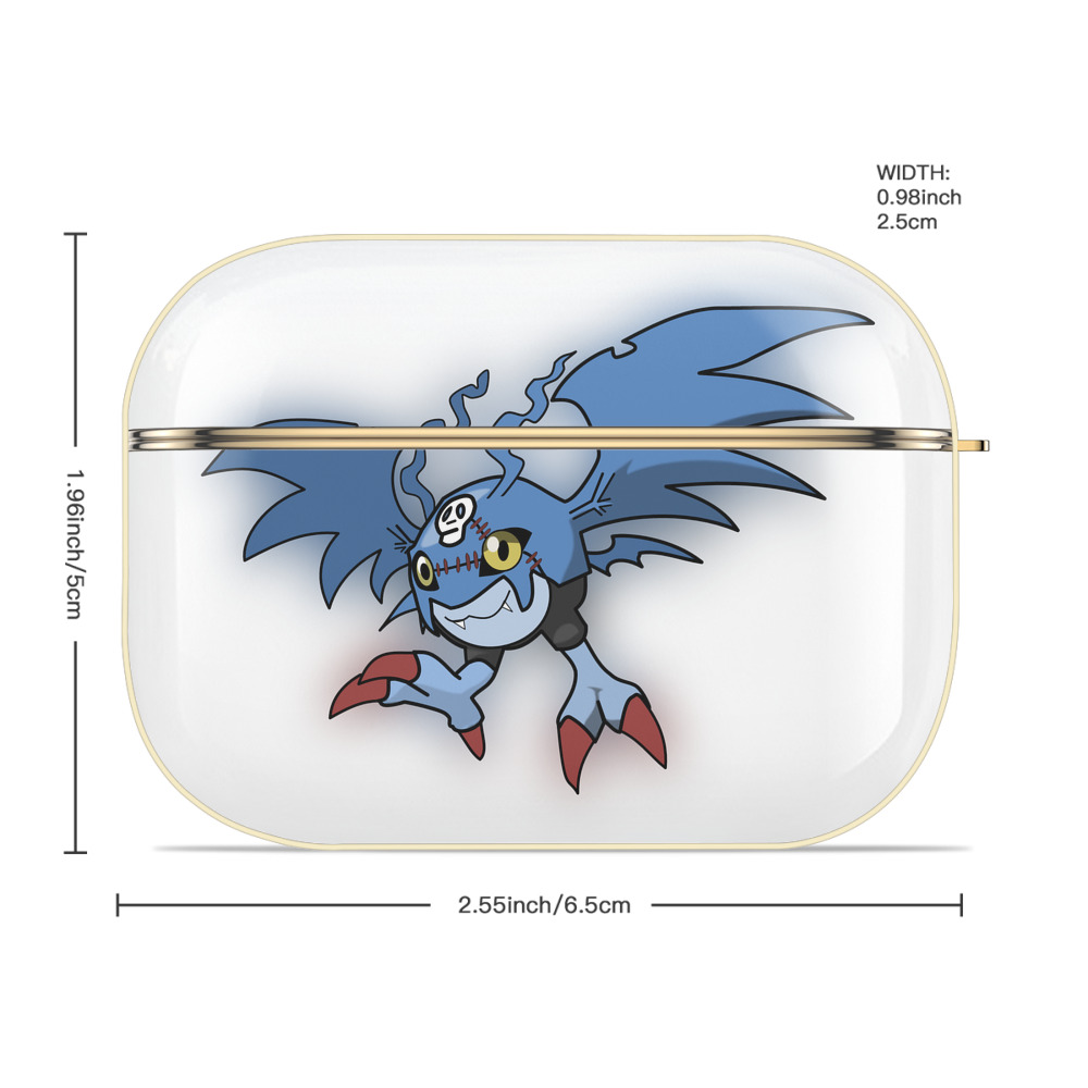 Digimon デジタルモンスター/デジモン 【AirPods Pro用】ハードシェル保護ケース｜耐衝撃・防指紋・カラビナ付き商品仕様