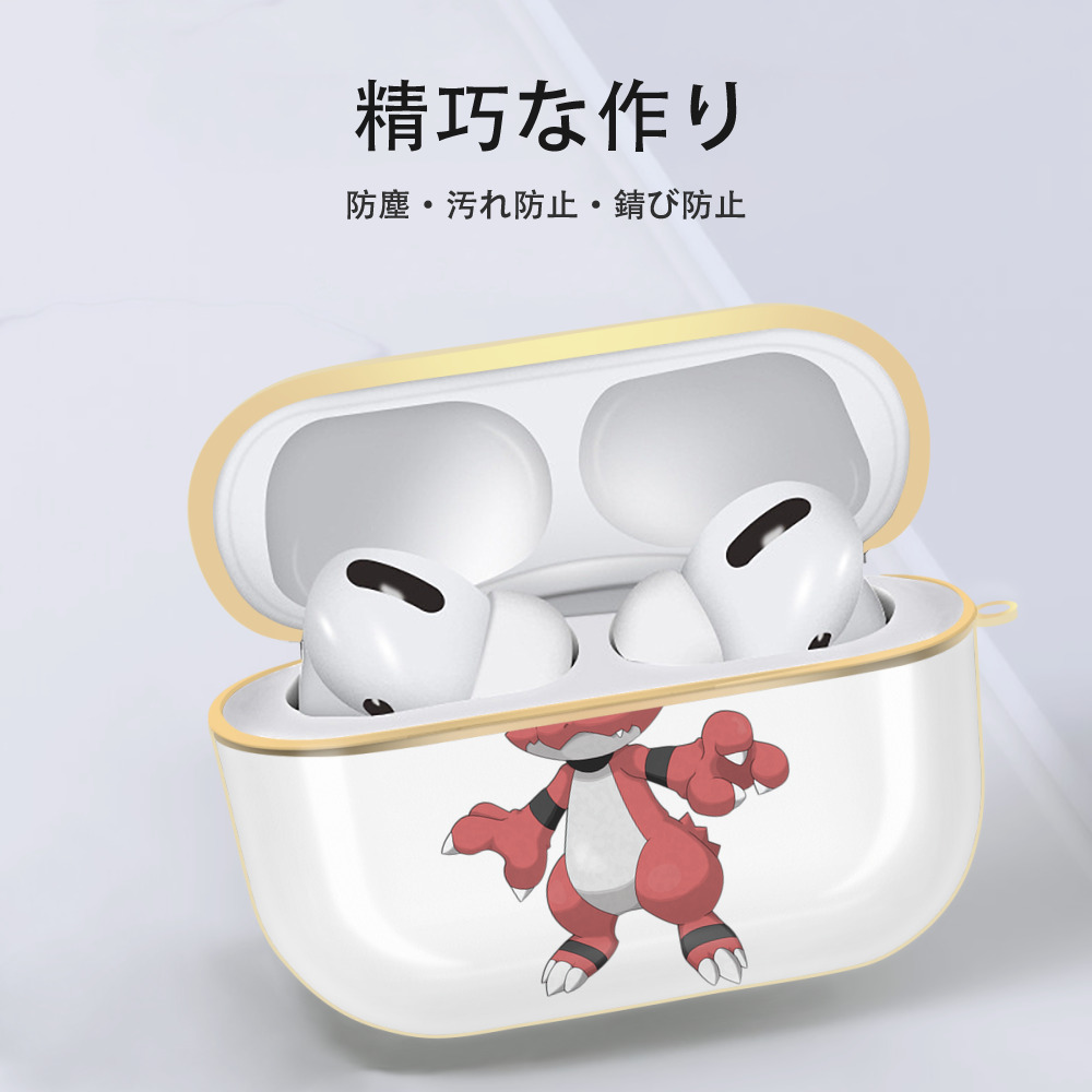 Digimon デジタルモンスター/デジモン 【AirPods Pro用】ハードシェル保護ケース｜耐衝撃・防指紋・カラビナ付き商品仕様