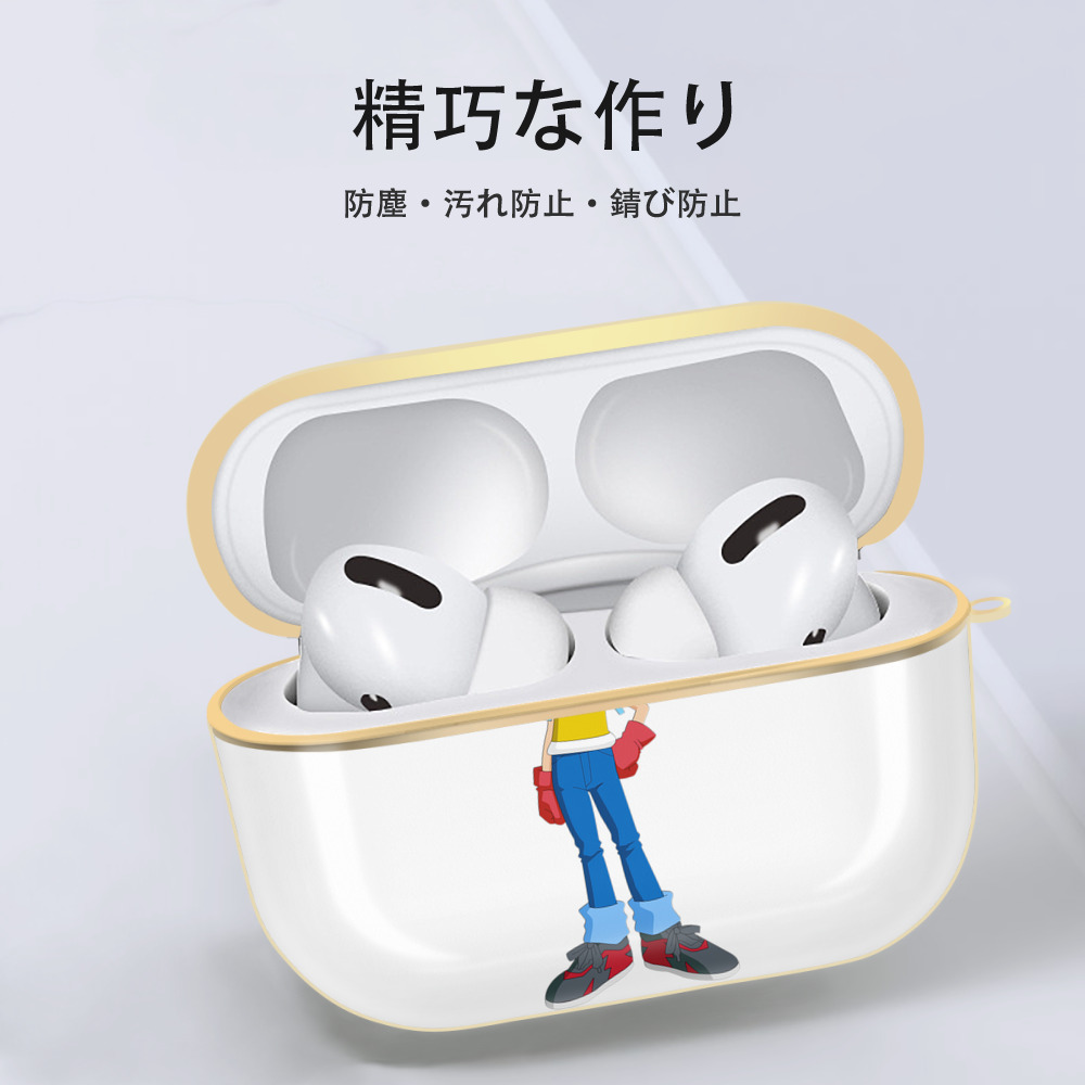 Digimon デジタルモンスター/デジモン 【AirPods Pro用】ハードシェル保護ケース｜耐衝撃・防指紋・カラビナ付き商品仕様
