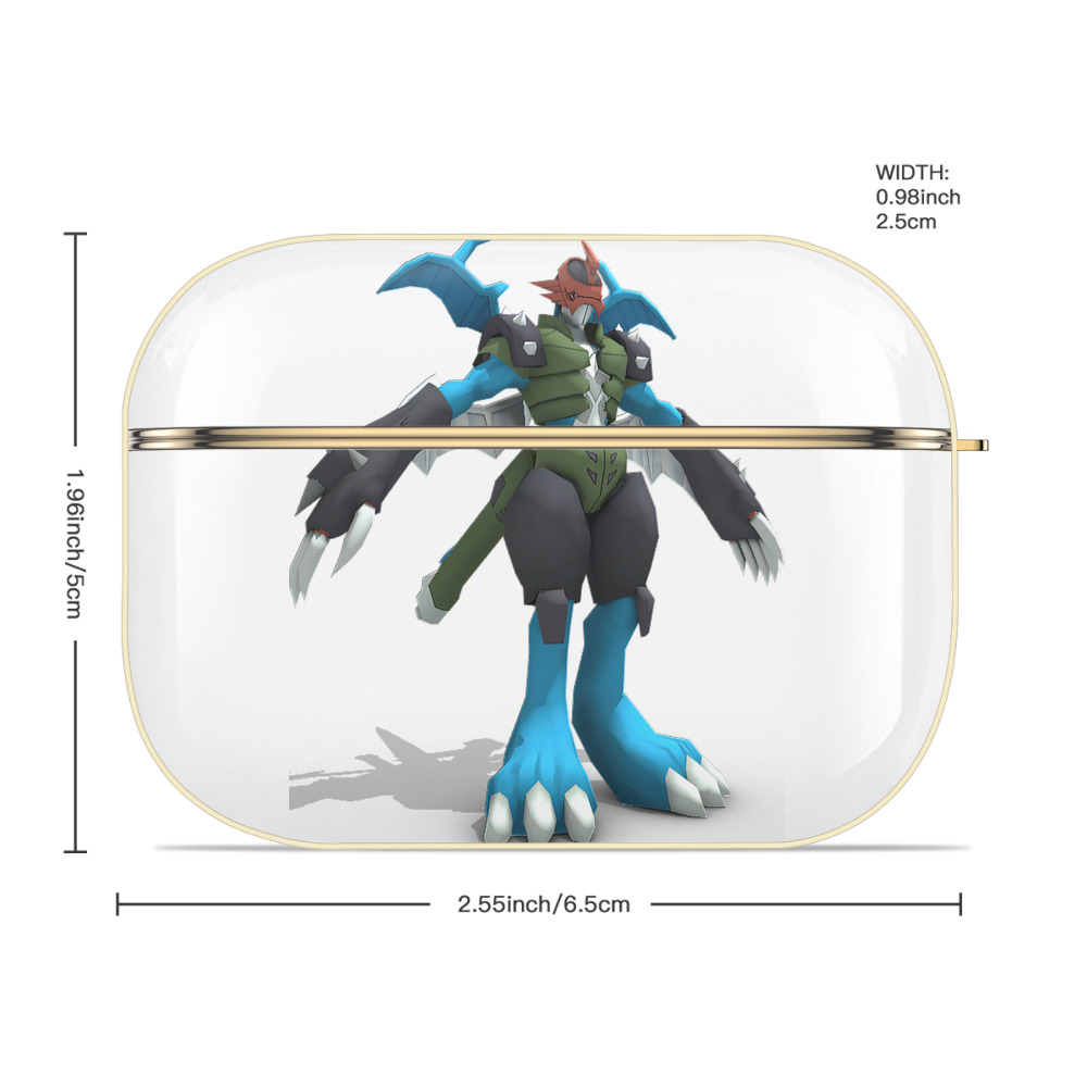 Digimon デジタルモンスター/デジモン 【AirPods Pro用】ハードシェル保護ケース｜耐衝撃・防指紋・カラビナ付き商品仕様