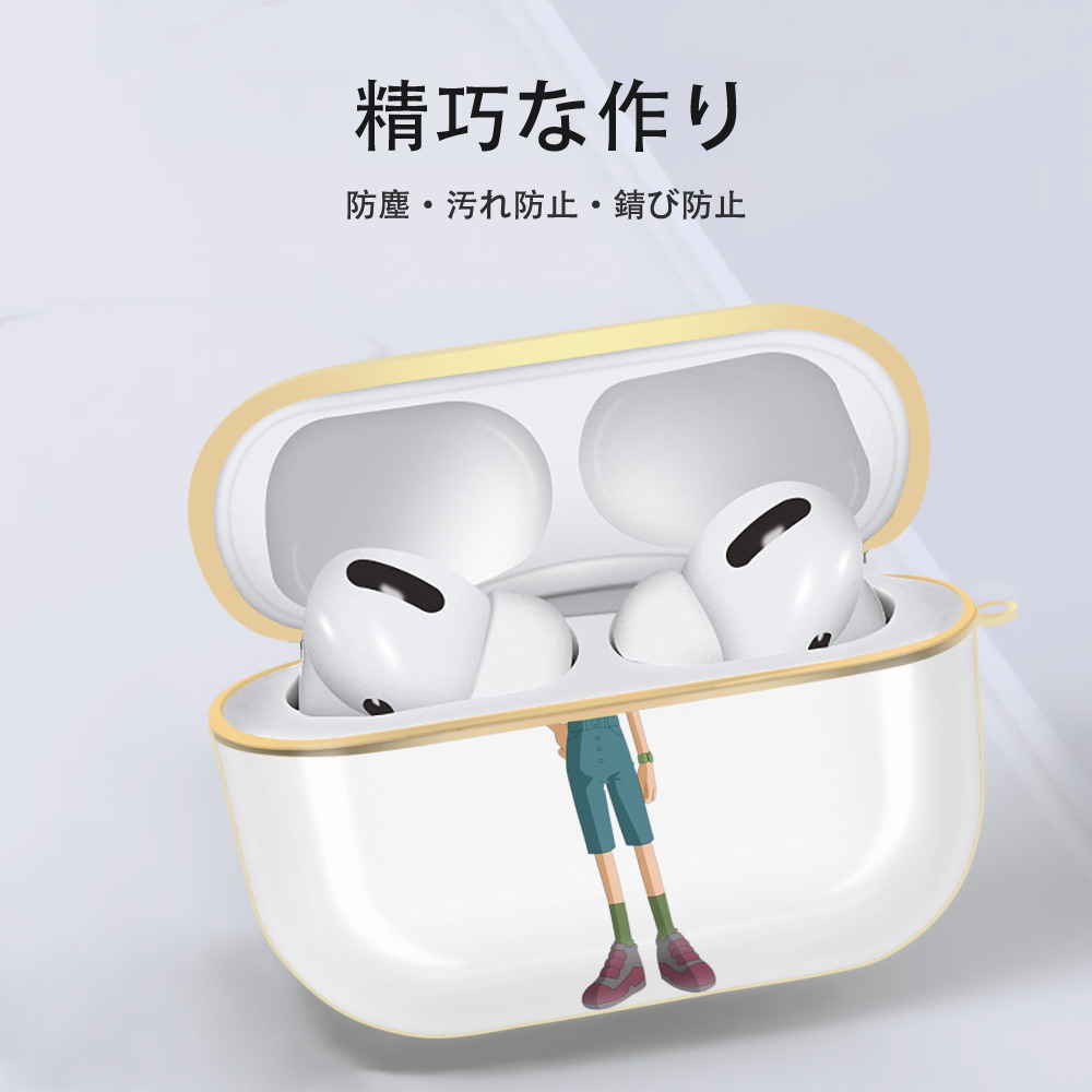 Digimon デジタルモンスター/デジモン 【AirPods Pro用】ハードシェル保護ケース｜耐衝撃・防指紋・カラビナ付き商品仕様