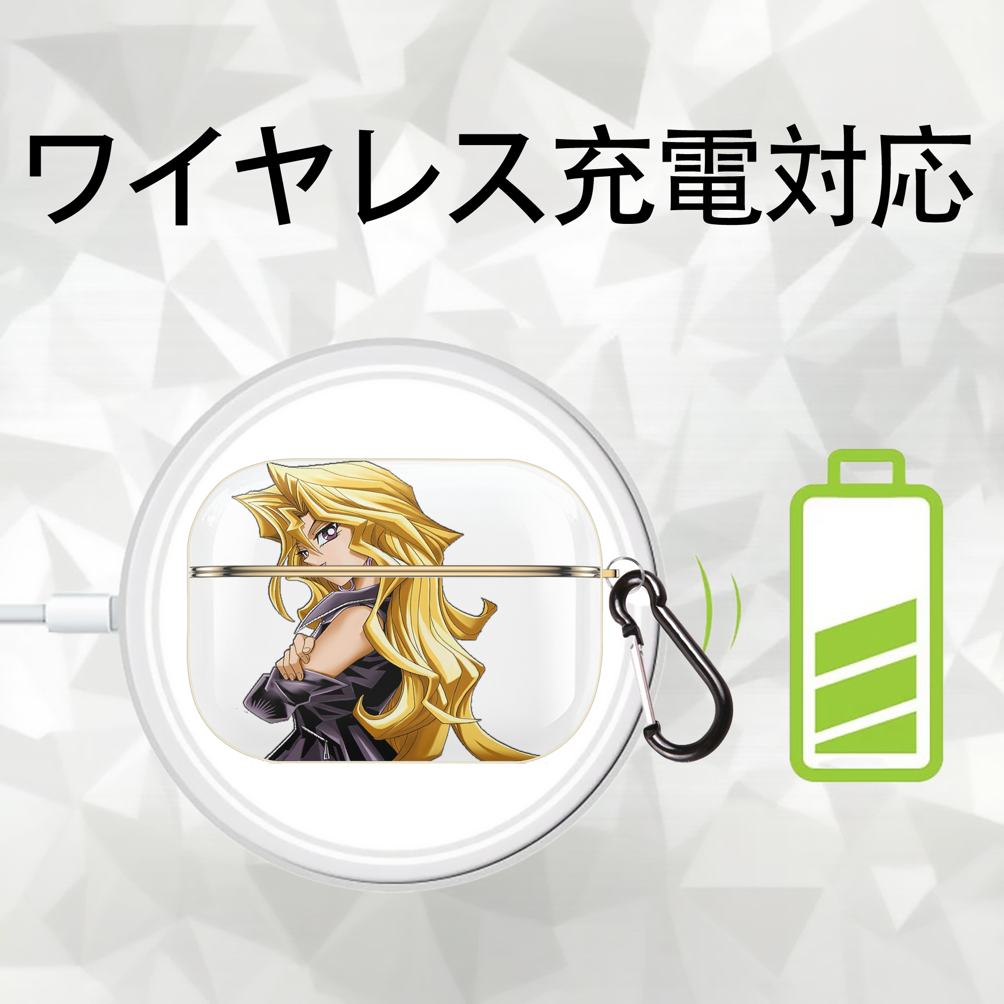 Digimon デジタルモンスター/デジモン 【AirPods Pro用】ハードシェル保護ケース｜耐衝撃・防指紋・カラビナ付き商品仕様