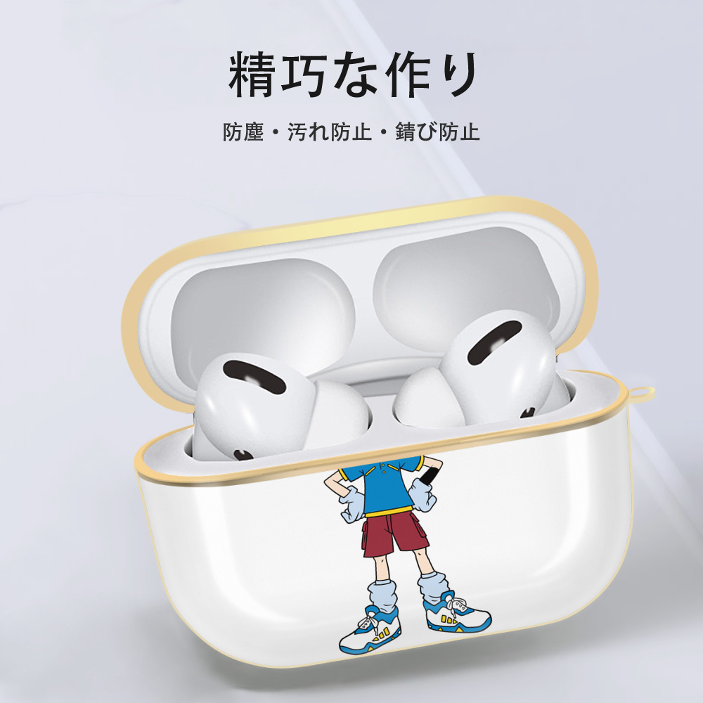 Digimon デジタルモンスター/デジモン 【AirPods Pro用】ハードシェル保護ケース｜耐衝撃・防指紋・カラビナ付き商品仕様