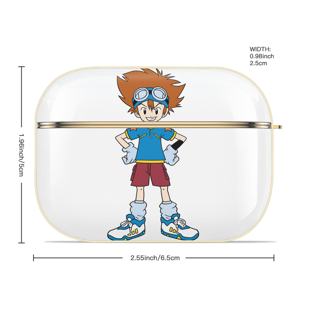 Digimon デジタルモンスター/デジモン 【AirPods Pro用】ハードシェル保護ケース｜耐衝撃・防指紋・カラビナ付き商品仕様
