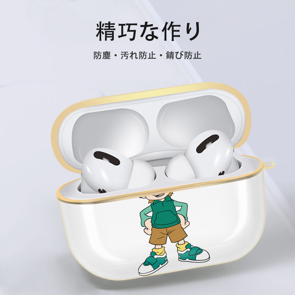 Digimon デジタルモンスター/デジモン 【AirPods Pro用】ハードシェル保護ケース｜耐衝撃・防指紋・カラビナ付き商品仕様