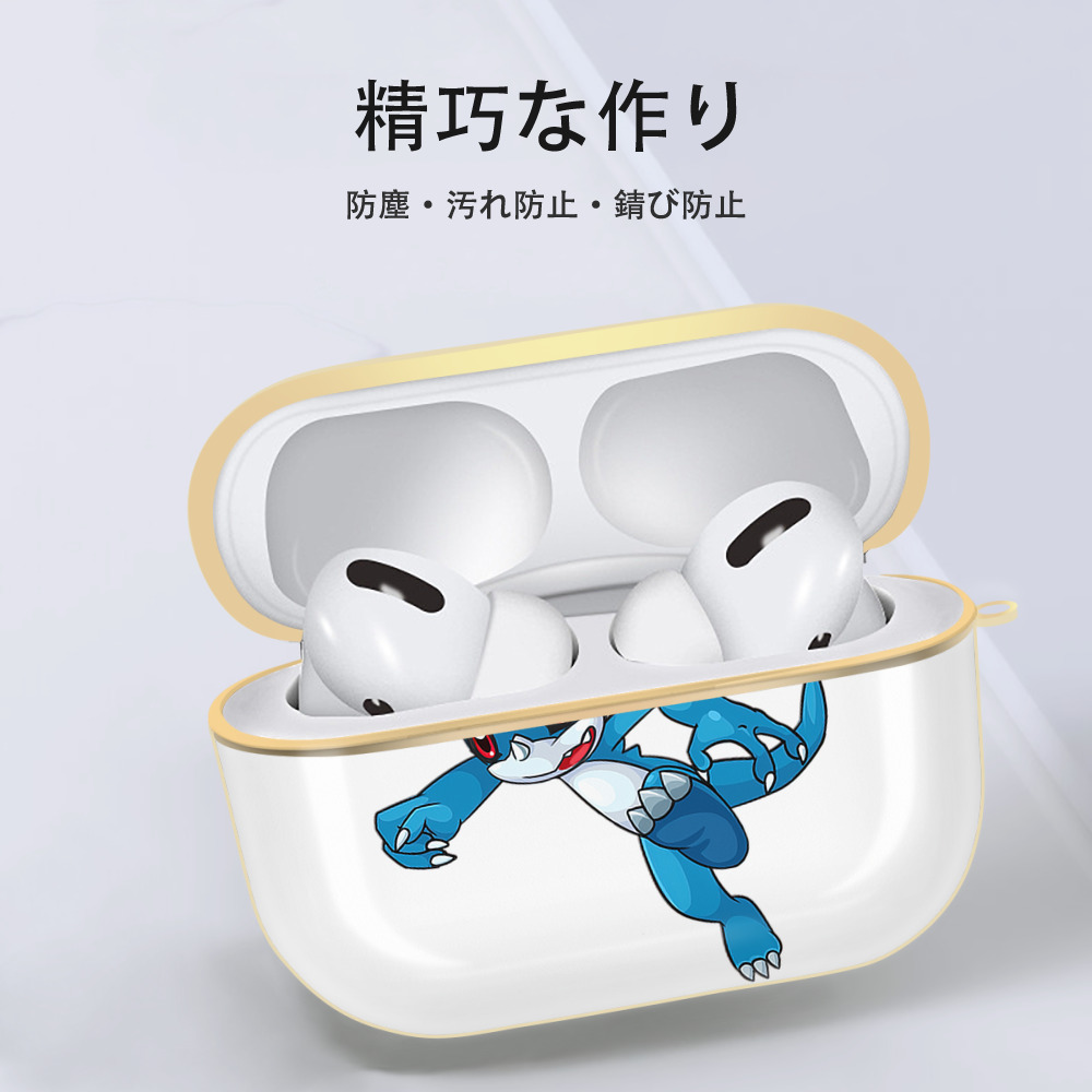 Digimon デジタルモンスター/デジモン 【AirPods Pro用】ハードシェル保護ケース｜耐衝撃・防指紋・カラビナ付き商品仕様