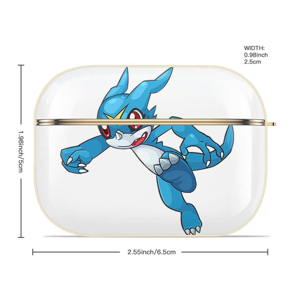 Digimon デジタルモンスター/デジモン 【AirPods Pro用】ハードシェル保護ケース｜耐衝撃・防指紋・カラビナ付き商品仕様
