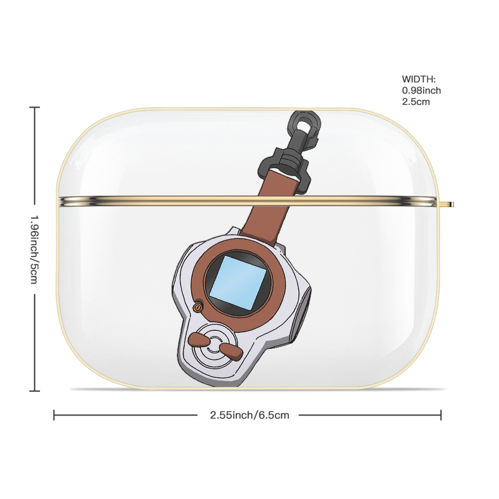 Digimon デジタルモンスター/デジモン 【AirPods Pro用】ハードシェル保護ケース｜耐衝撃・防指紋・カラビナ付き商品仕様