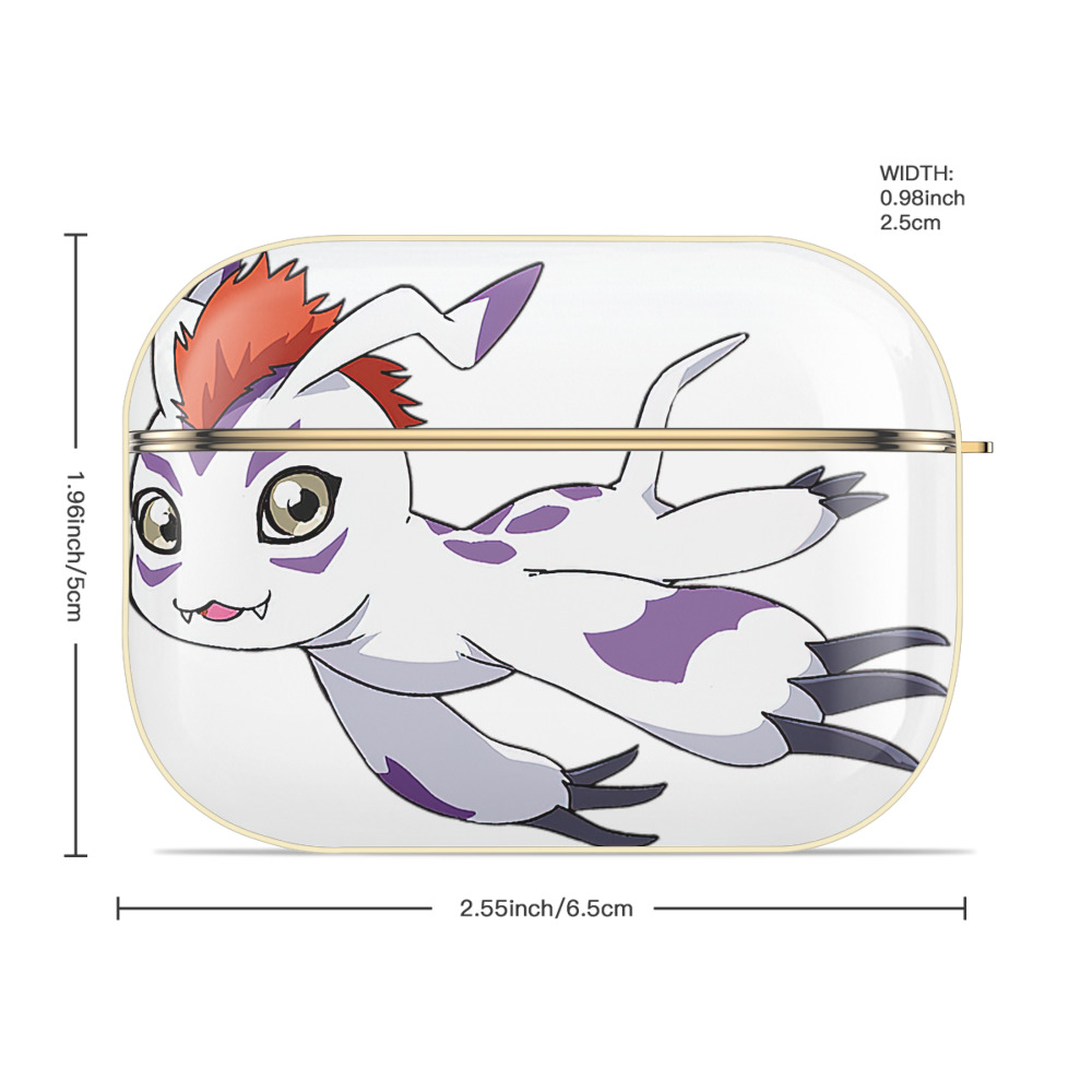 Digimon デジタルモンスター/デジモン 【AirPods Pro用】ハードシェル保護ケース｜耐衝撃・防指紋・カラビナ付き商品仕様