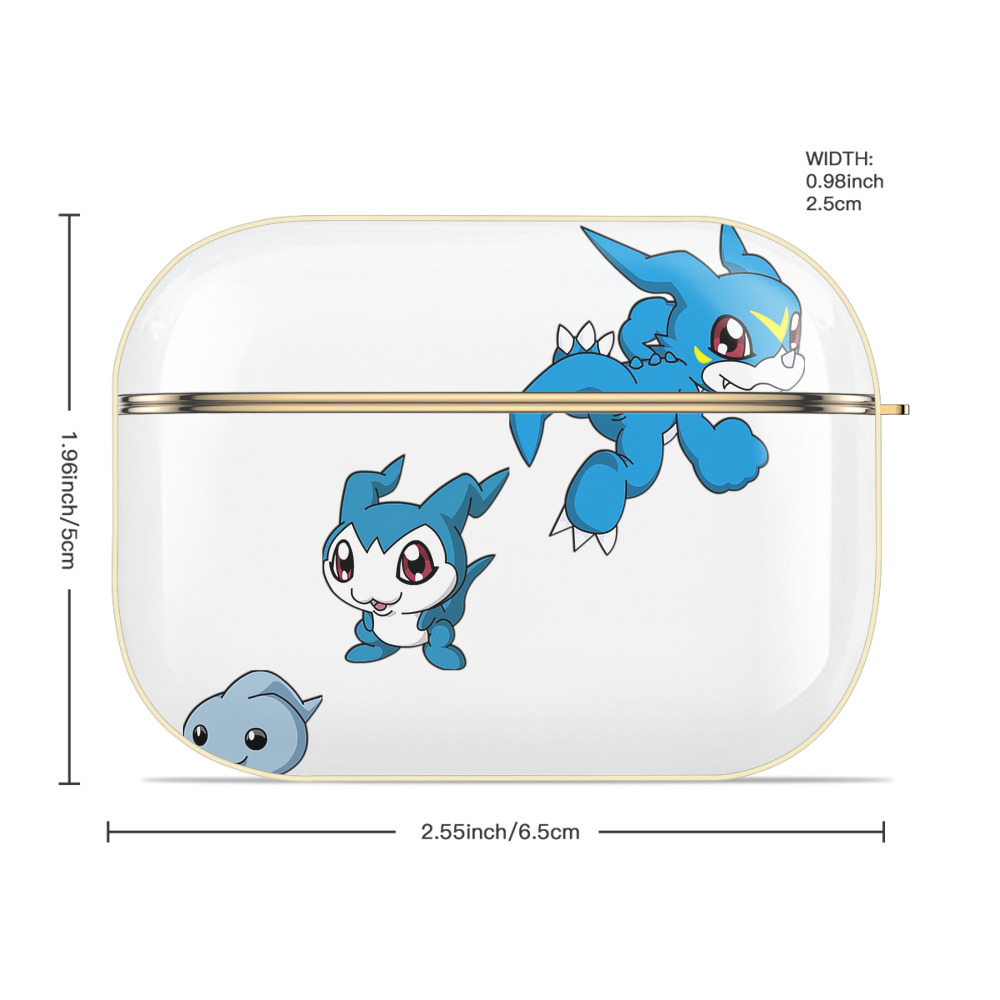 Digimon デジタルモンスター/デジモン 【AirPods Pro用】ハードシェル保護ケース｜耐衝撃・防指紋・カラビナ付き商品仕様