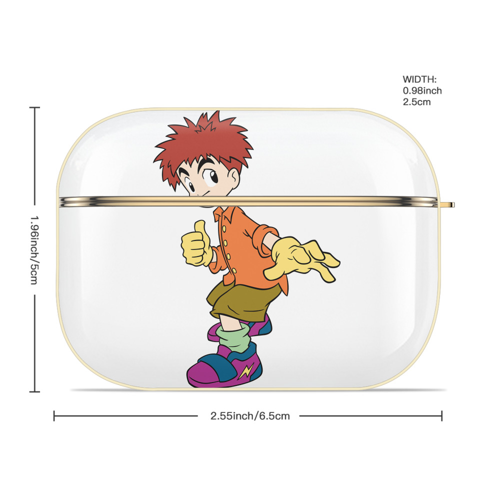 Digimon デジタルモンスター/デジモン 【AirPods Pro用】ハードシェル保護ケース｜耐衝撃・防指紋・カラビナ付き商品仕様