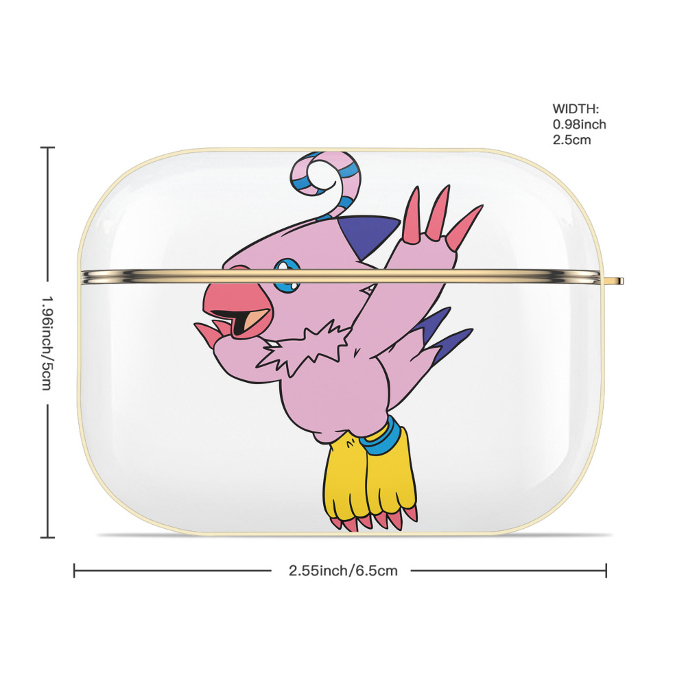 Digimon デジタルモンスター/デジモン 【AirPods Pro用】ハードシェル保護ケース｜耐衝撃・防指紋・カラビナ付き商品仕様