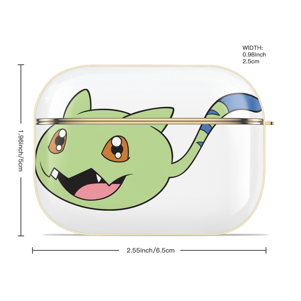 Digimon デジタルモンスター/デジモン 【AirPods Pro用】ハードシェル保護ケース｜耐衝撃・防指紋・カラビナ付き商品仕様