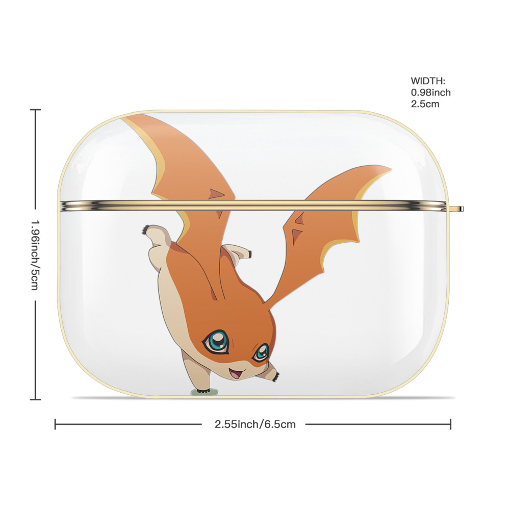Digimon デジタルモンスター/デジモン 【AirPods Pro用】ハードシェル保護ケース｜耐衝撃・防指紋・カラビナ付き商品仕様