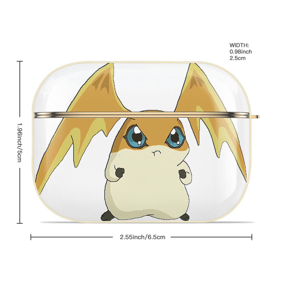 Digimon デジタルモンスター/デジモン 【AirPods Pro用】ハードシェル保護ケース｜耐衝撃・防指紋・カラビナ付き商品仕様