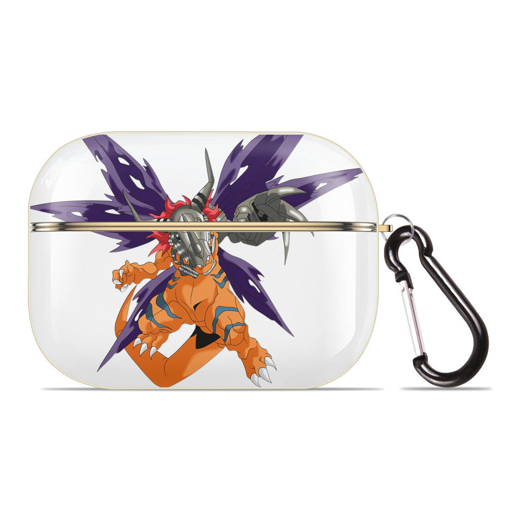 （画像用） Digimon デジタルモンスター/デジモン 【AirPods Pro用】ハードシェル保護ケース｜耐衝撃・防指紋・カラビナ付き商品仕様