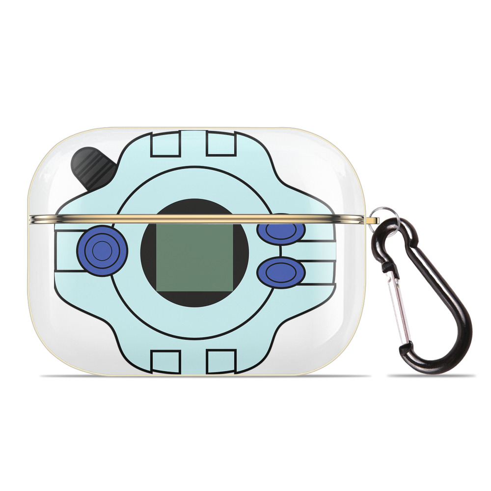 （画像用） Digimon デジタルモンスター/デジモン 【AirPods Pro用】ハードシェル保護ケース｜耐衝撃・防指紋・カラビナ付き商品仕様