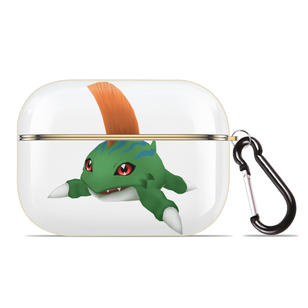 （画像用） Digimon デジタルモンスター/デジモン 【AirPods Pro用】ハードシェル保護ケース｜耐衝撃・防指紋・カラビナ付き商品仕様