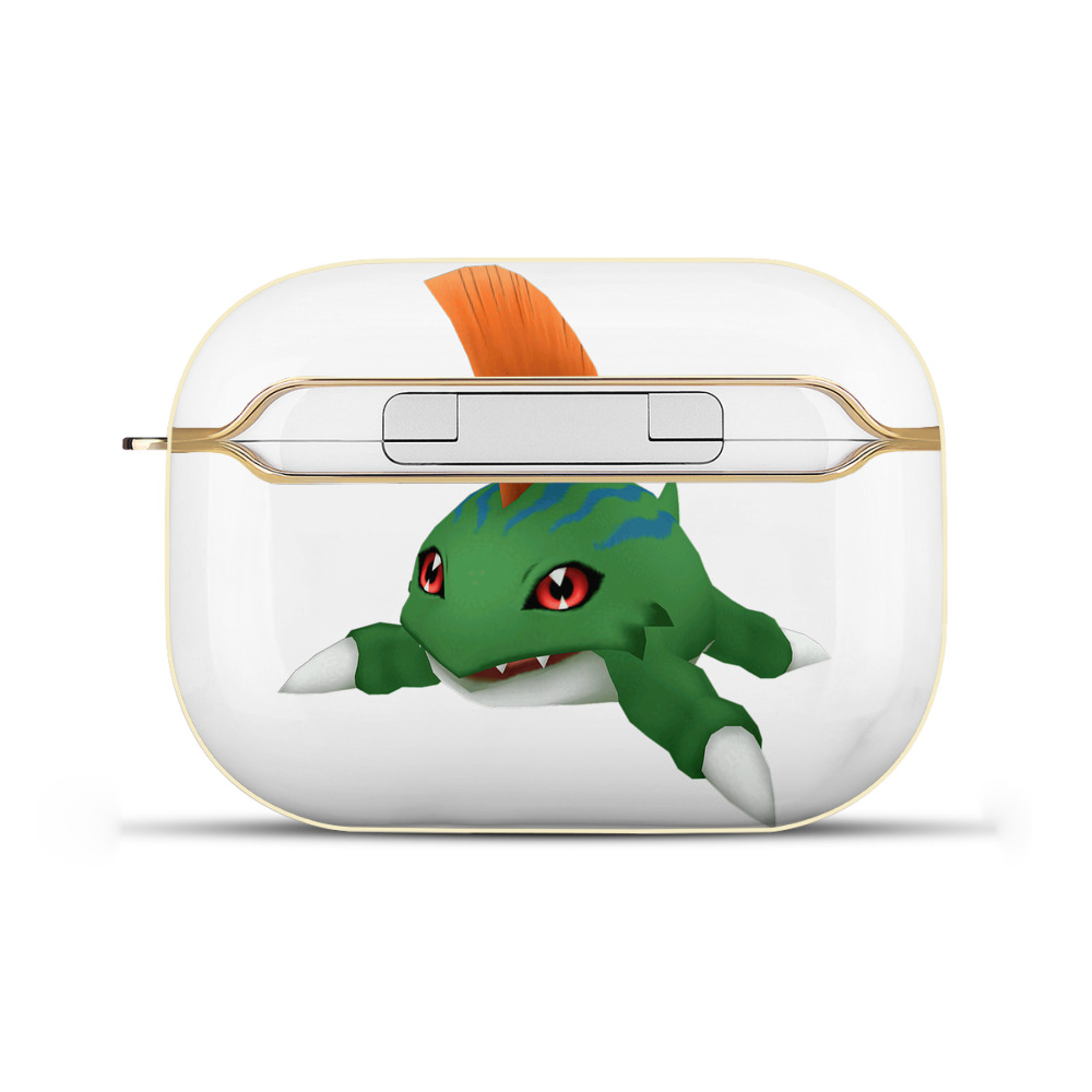 （画像用） Digimon デジタルモンスター/デジモン 【AirPods Pro用】ハードシェル保護ケース｜耐衝撃・防指紋・カラビナ付き商品仕様