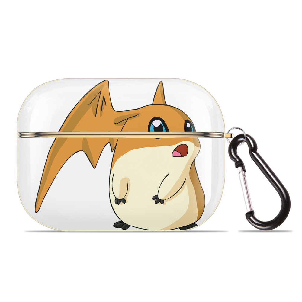 （画像用） Digimon デジタルモンスター/デジモン 【AirPods Pro用】ハードシェル保護ケース｜耐衝撃・防指紋・カラビナ付き商品仕様