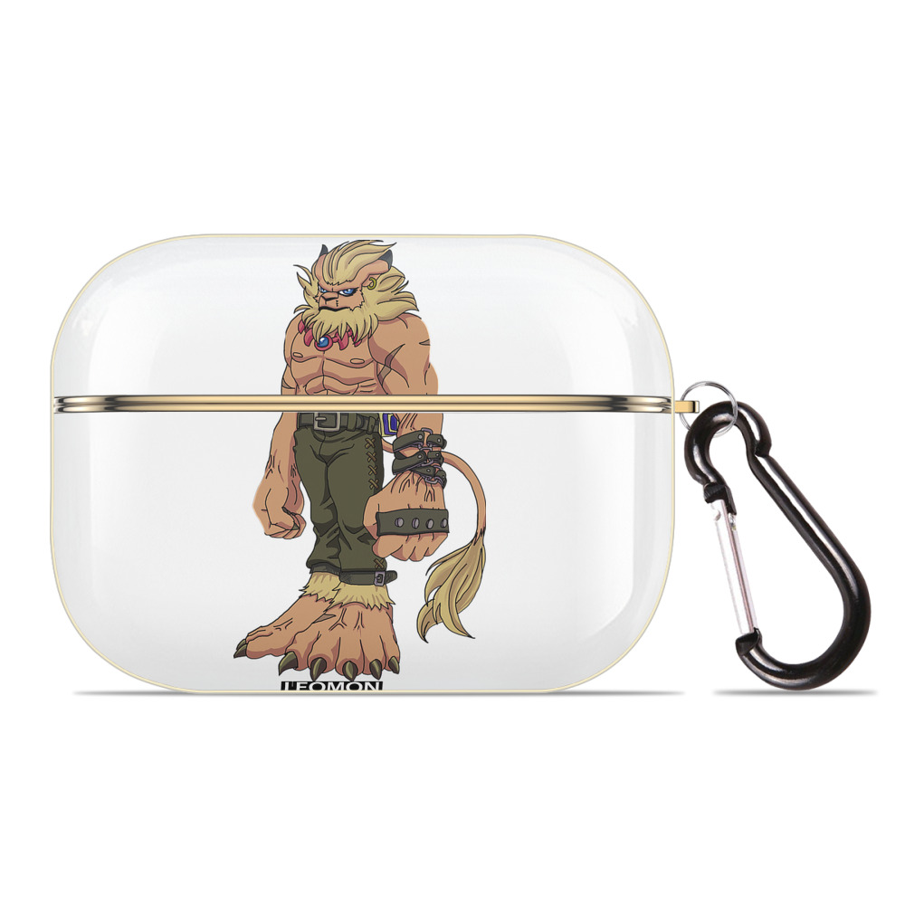 （画像用） Digimon デジタルモンスター/デジモン 【AirPods Pro用】ハードシェル保護ケース｜耐衝撃・防指紋・カラビナ付き商品仕様