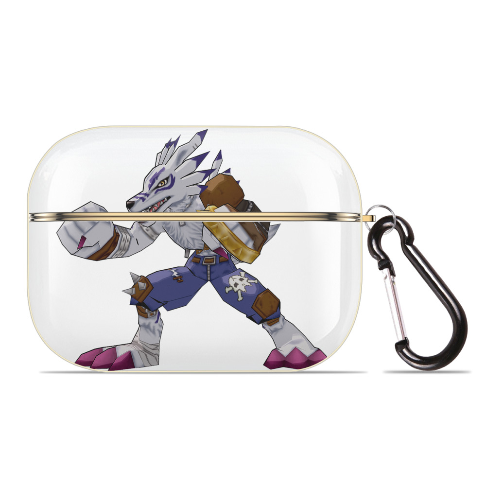 （画像用） Digimon デジタルモンスター/デジモン 【AirPods Pro用】ハードシェル保護ケース｜耐衝撃・防指紋・カラビナ付き商品仕様