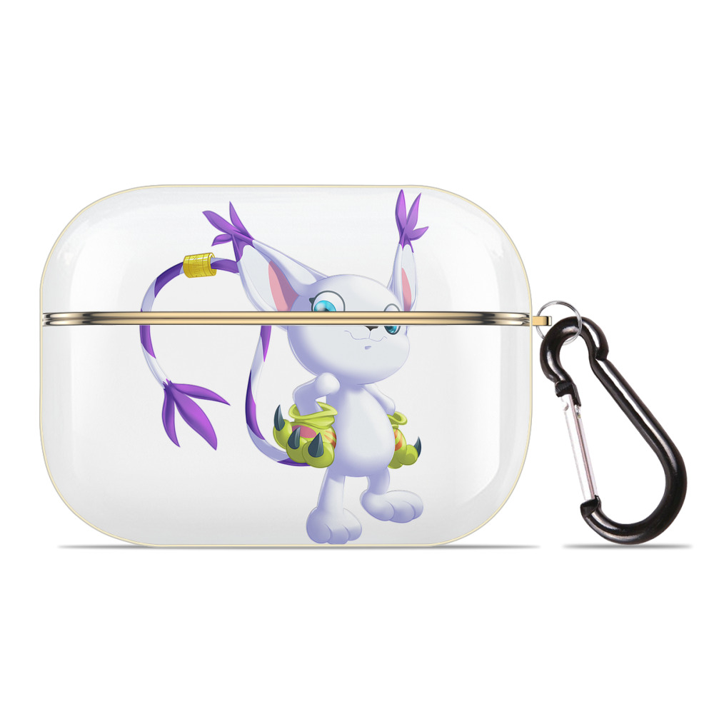 （画像用） Digimon デジタルモンスター/デジモン 【AirPods Pro用】ハードシェル保護ケース｜耐衝撃・防指紋・カラビナ付き商品仕様