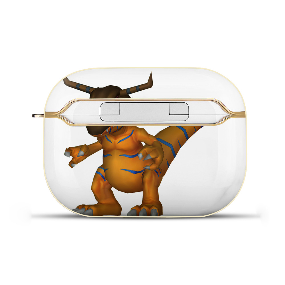 （画像用） Digimon デジタルモンスター/デジモン 【AirPods Pro用】ハードシェル保護ケース｜耐衝撃・防指紋・カラビナ付き商品仕様