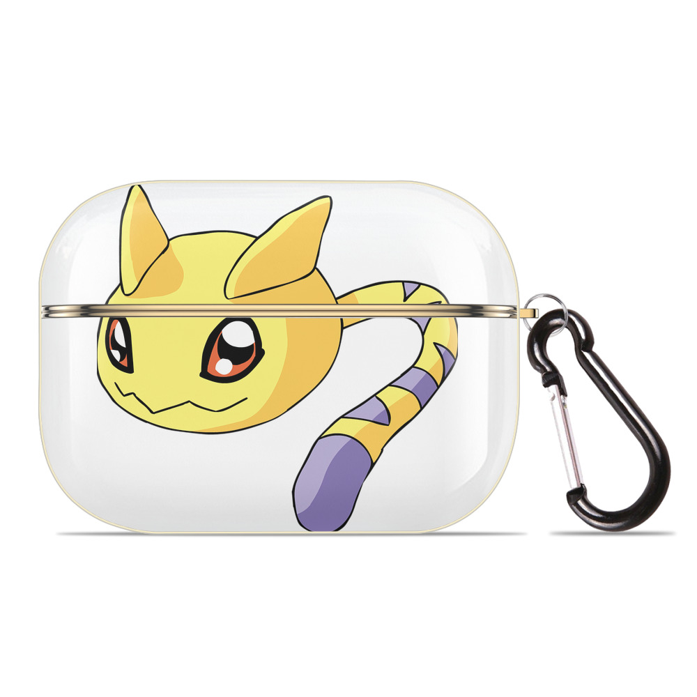 （画像用） Digimon デジタルモンスター/デジモン 【AirPods Pro用】ハードシェル保護ケース｜耐衝撃・防指紋・カラビナ付き商品仕様