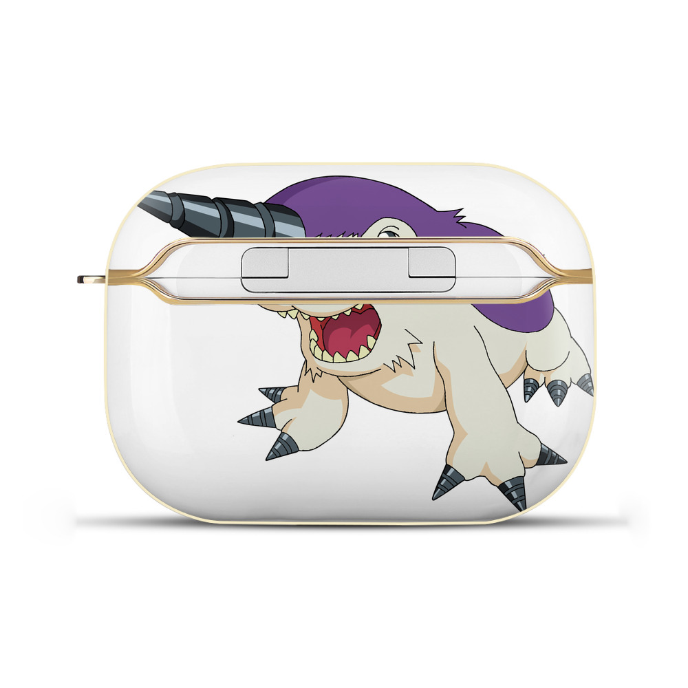 （画像用） Digimon デジタルモンスター/デジモン 【AirPods Pro用】ハードシェル保護ケース｜耐衝撃・防指紋・カラビナ付き商品仕様