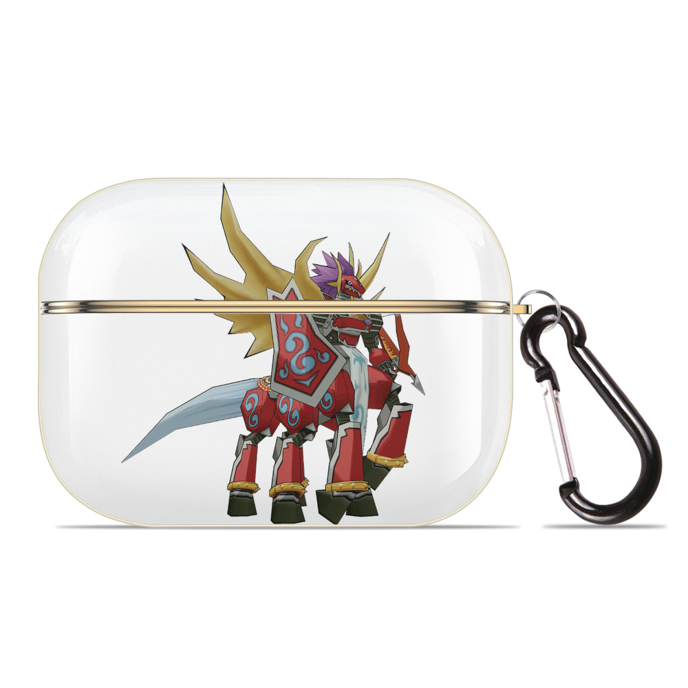 （画像用） Digimon デジタルモンスター/デジモン 【AirPods Pro用】ハードシェル保護ケース｜耐衝撃・防指紋・カラビナ付き商品仕様