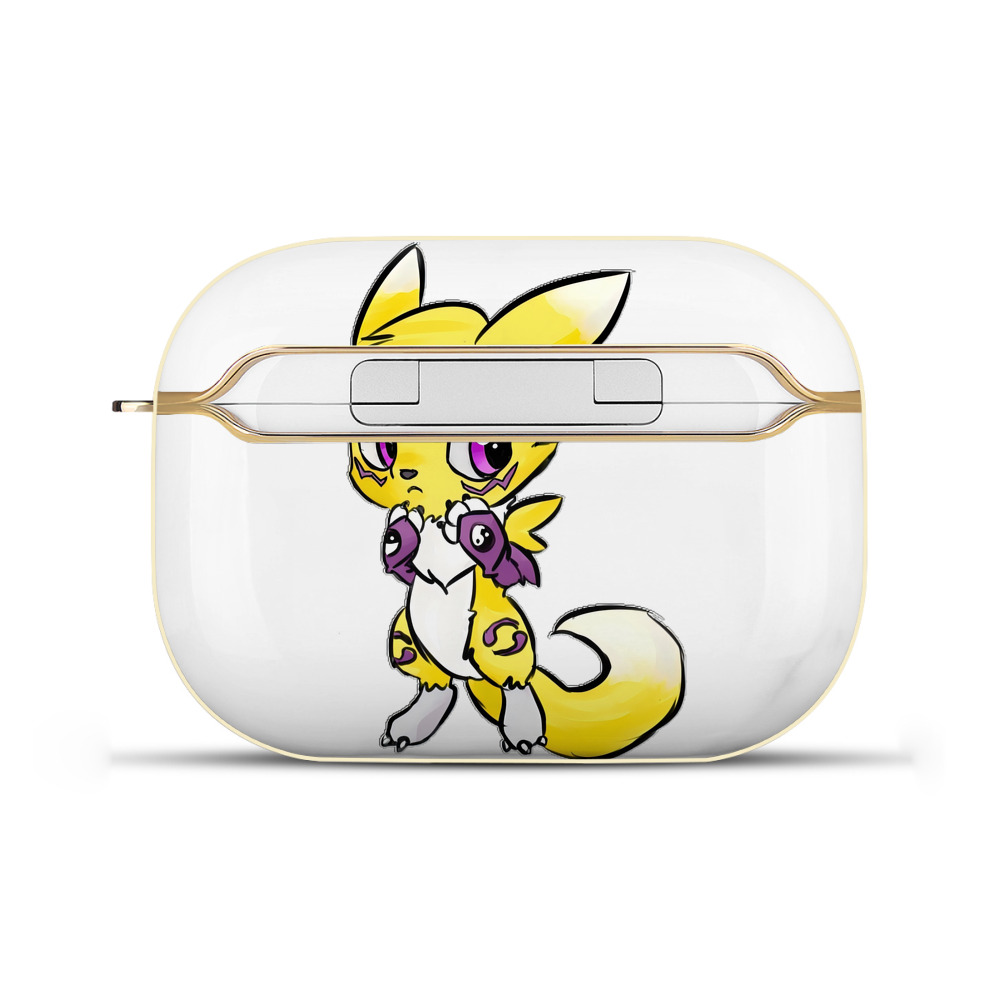 （画像用） Digimon デジタルモンスター/デジモン 【AirPods Pro用】ハードシェル保護ケース｜耐衝撃・防指紋・カラビナ付き商品仕様
