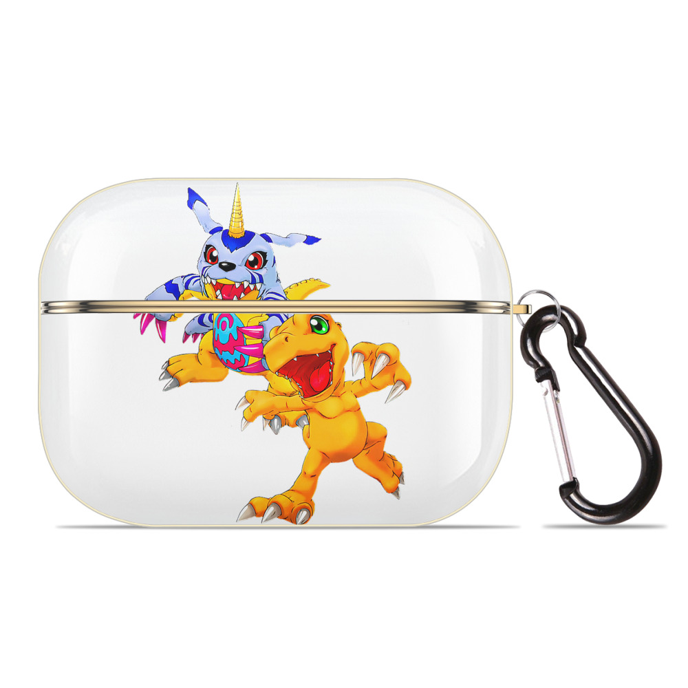 （画像用） Digimon デジタルモンスター/デジモン 【AirPods Pro用】ハードシェル保護ケース｜耐衝撃・防指紋・カラビナ付き商品仕様