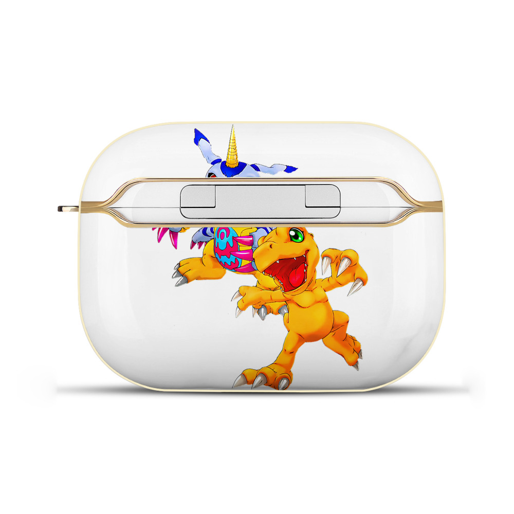 （画像用） Digimon デジタルモンスター/デジモン 【AirPods Pro用】ハードシェル保護ケース｜耐衝撃・防指紋・カラビナ付き商品仕様