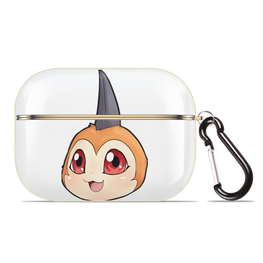 （画像用） Digimon デジタルモンスター/デジモン 【AirPods Pro用】ハードシェル保護ケース｜耐衝撃・防指紋・カラビナ付き商品仕様