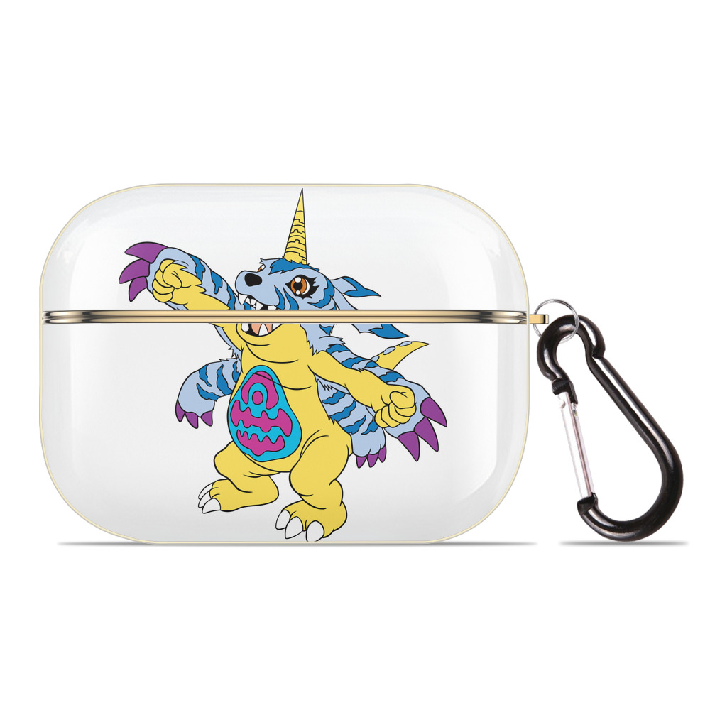 （画像用） Digimon デジタルモンスター/デジモン 【AirPods Pro用】ハードシェル保護ケース｜耐衝撃・防指紋・カラビナ付き商品仕様