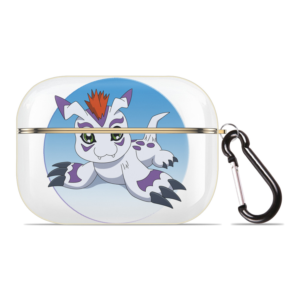 （画像用） Digimon デジタルモンスター/デジモン 【AirPods Pro用】ハードシェル保護ケース｜耐衝撃・防指紋・カラビナ付き商品仕様