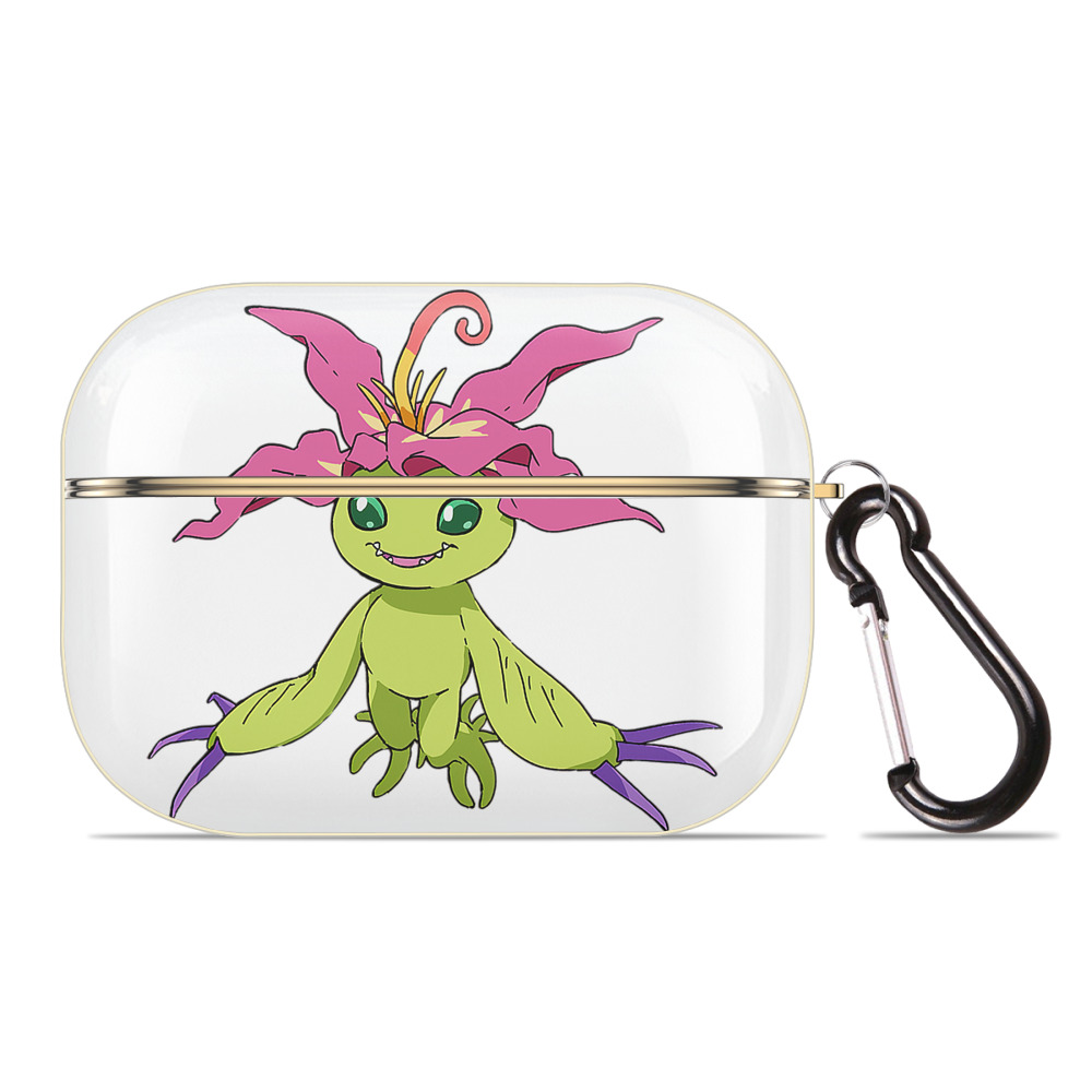 （画像用） Digimon デジタルモンスター/デジモン 【AirPods Pro用】ハードシェル保護ケース｜耐衝撃・防指紋・カラビナ付き商品仕様