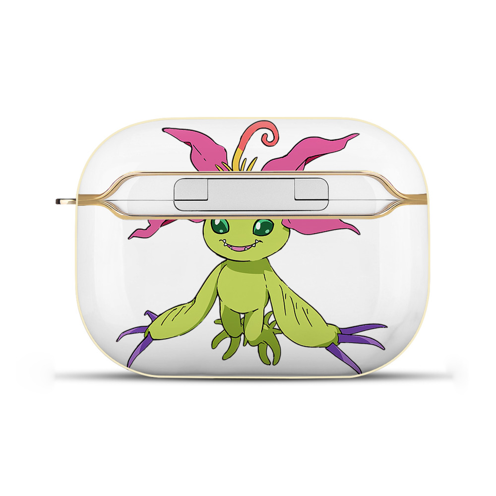（画像用） Digimon デジタルモンスター/デジモン 【AirPods Pro用】ハードシェル保護ケース｜耐衝撃・防指紋・カラビナ付き商品仕様
