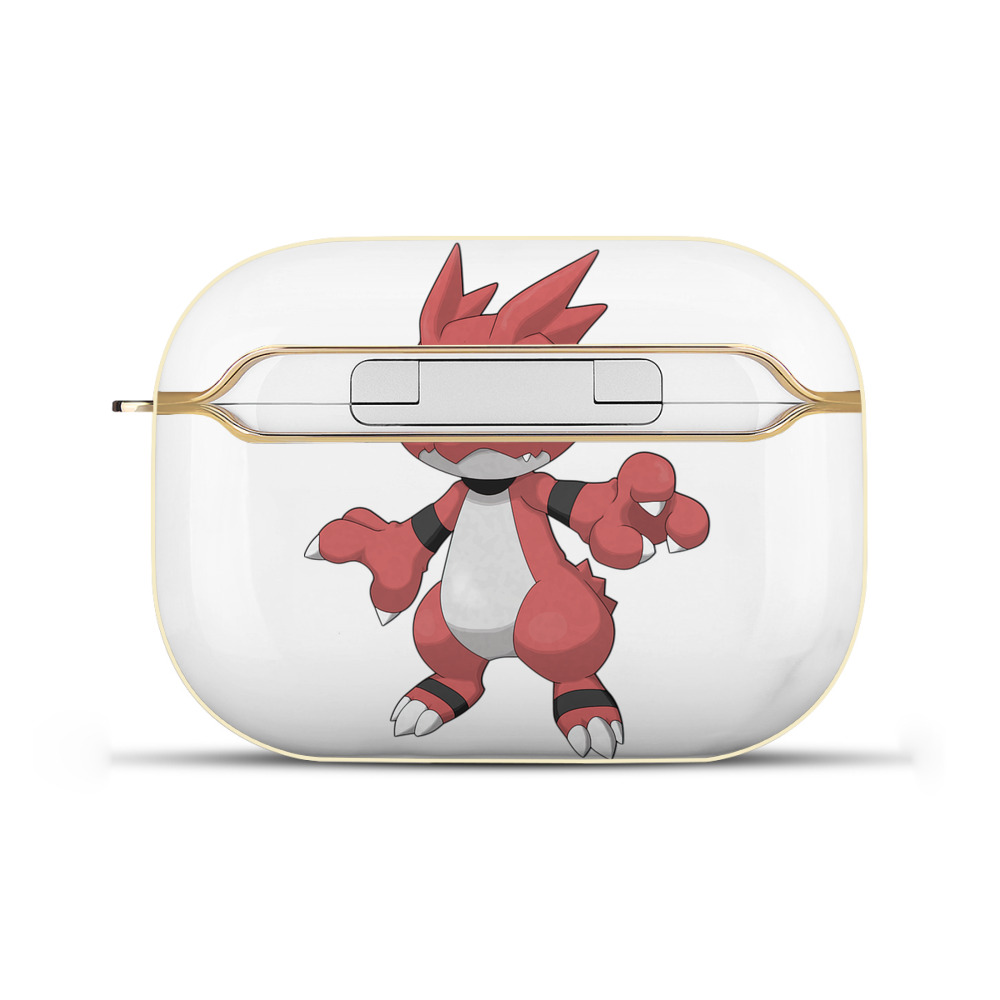 （画像用） Digimon デジタルモンスター/デジモン 【AirPods Pro用】ハードシェル保護ケース｜耐衝撃・防指紋・カラビナ付き商品仕様