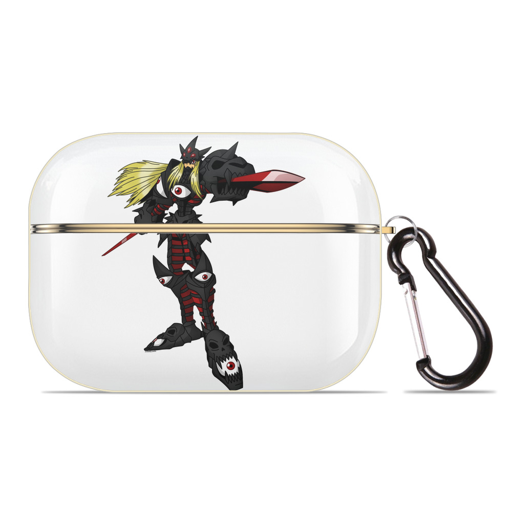 （画像用） Digimon デジタルモンスター/デジモン 【AirPods Pro用】ハードシェル保護ケース｜耐衝撃・防指紋・カラビナ付き商品仕様