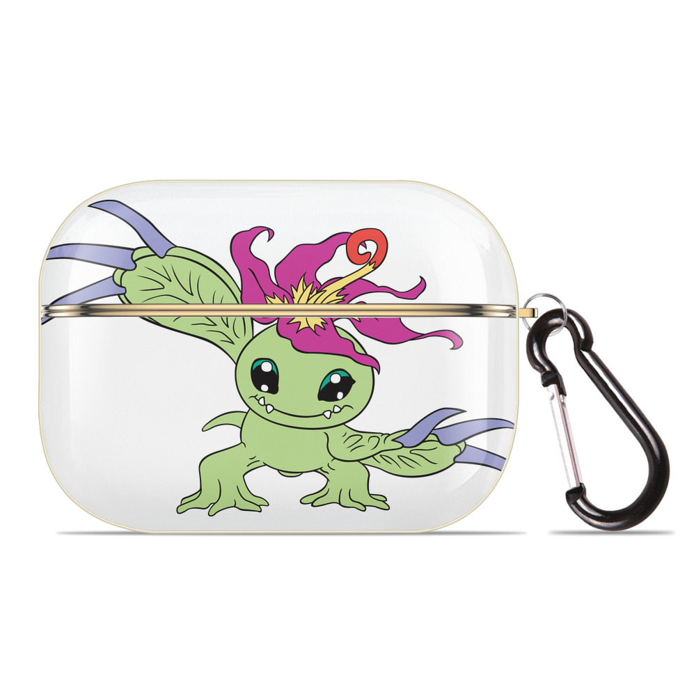 （画像用） Digimon デジタルモンスター/デジモン 【AirPods Pro用】ハードシェル保護ケース｜耐衝撃・防指紋・カラビナ付き商品仕様